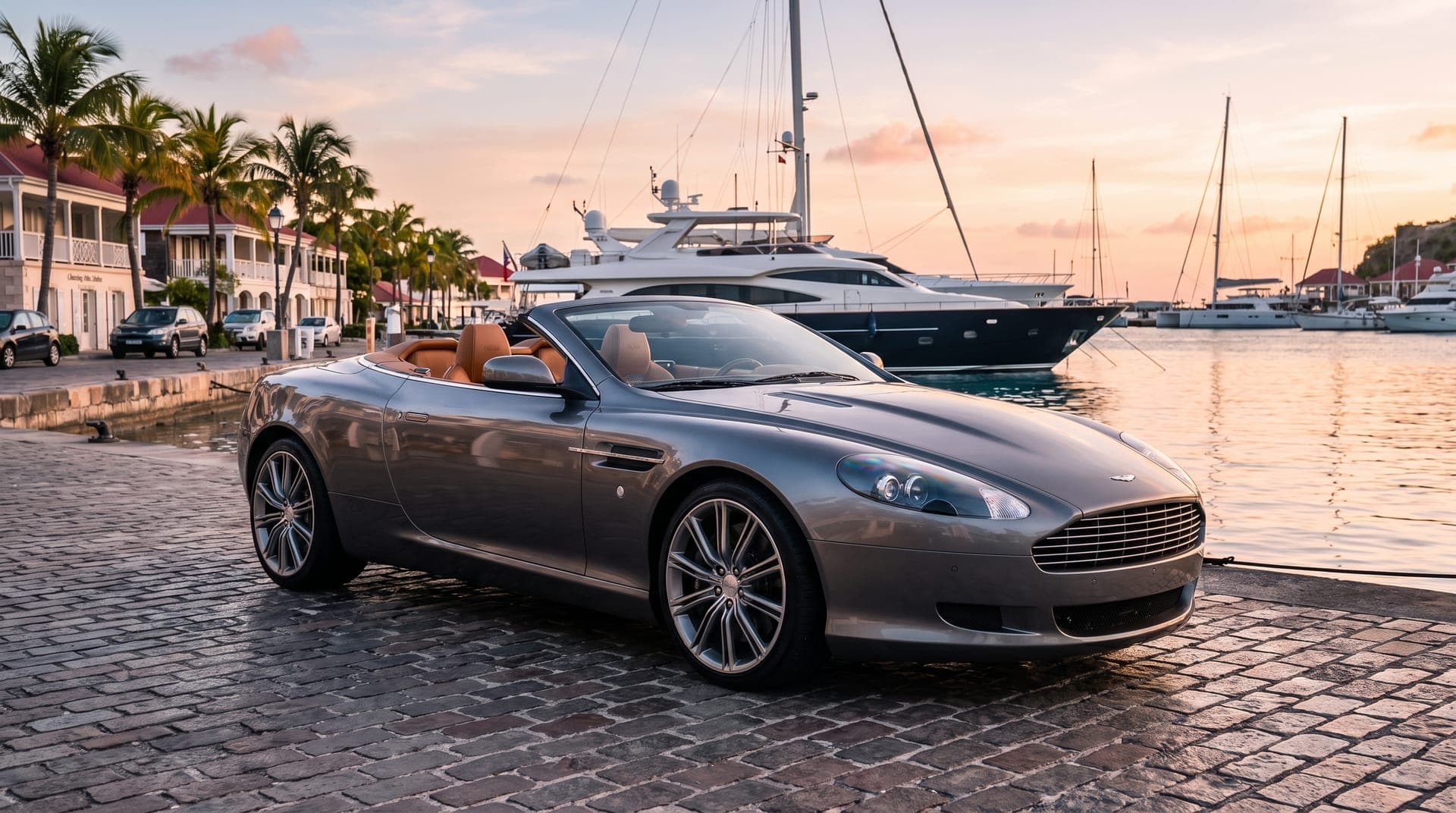 Alquiler de coche en el puerto de Gustavia